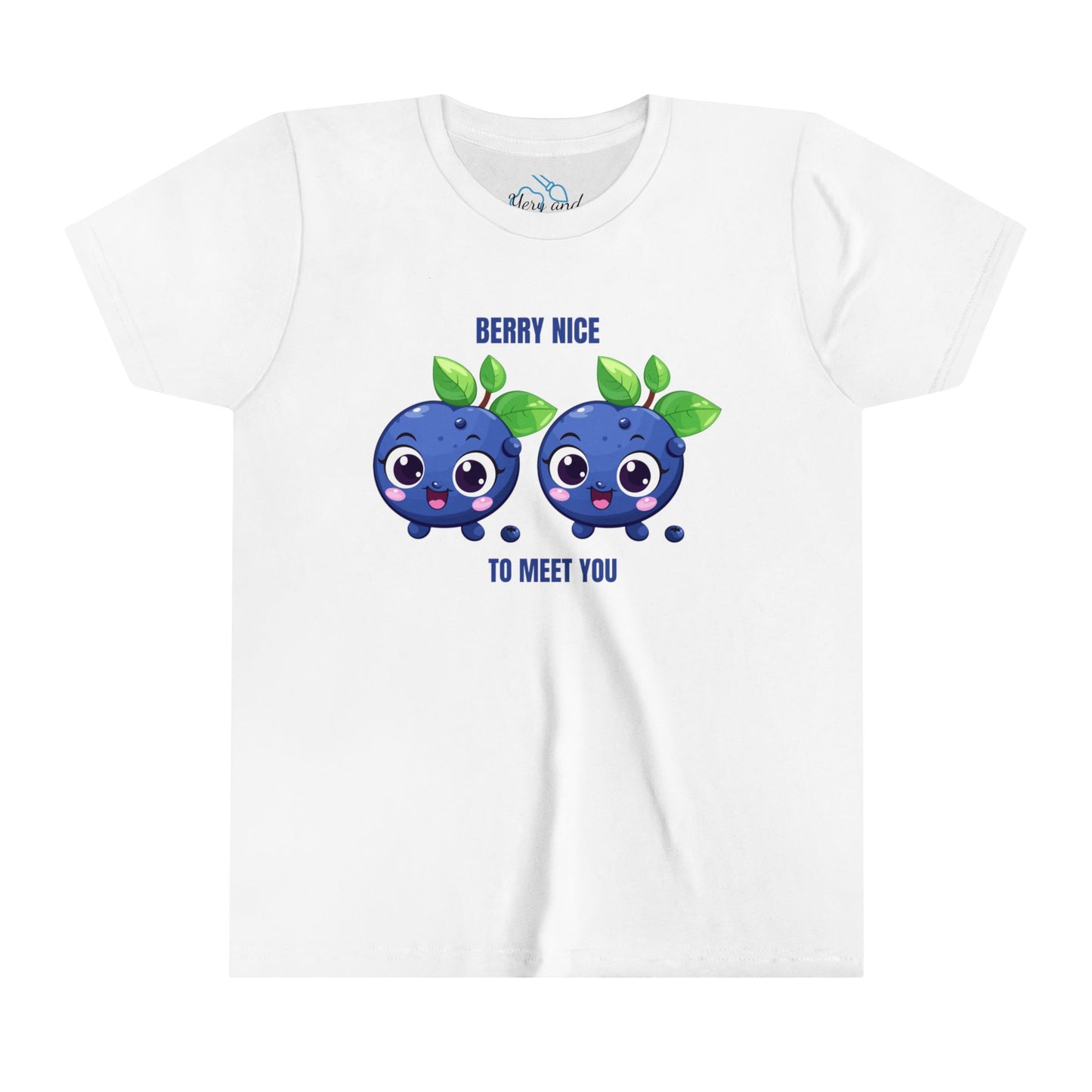 Berry Nice To Meet You- Youth Short Sleeve Tee