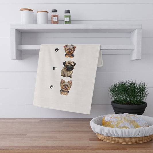 Dog lover Kitchen Towel