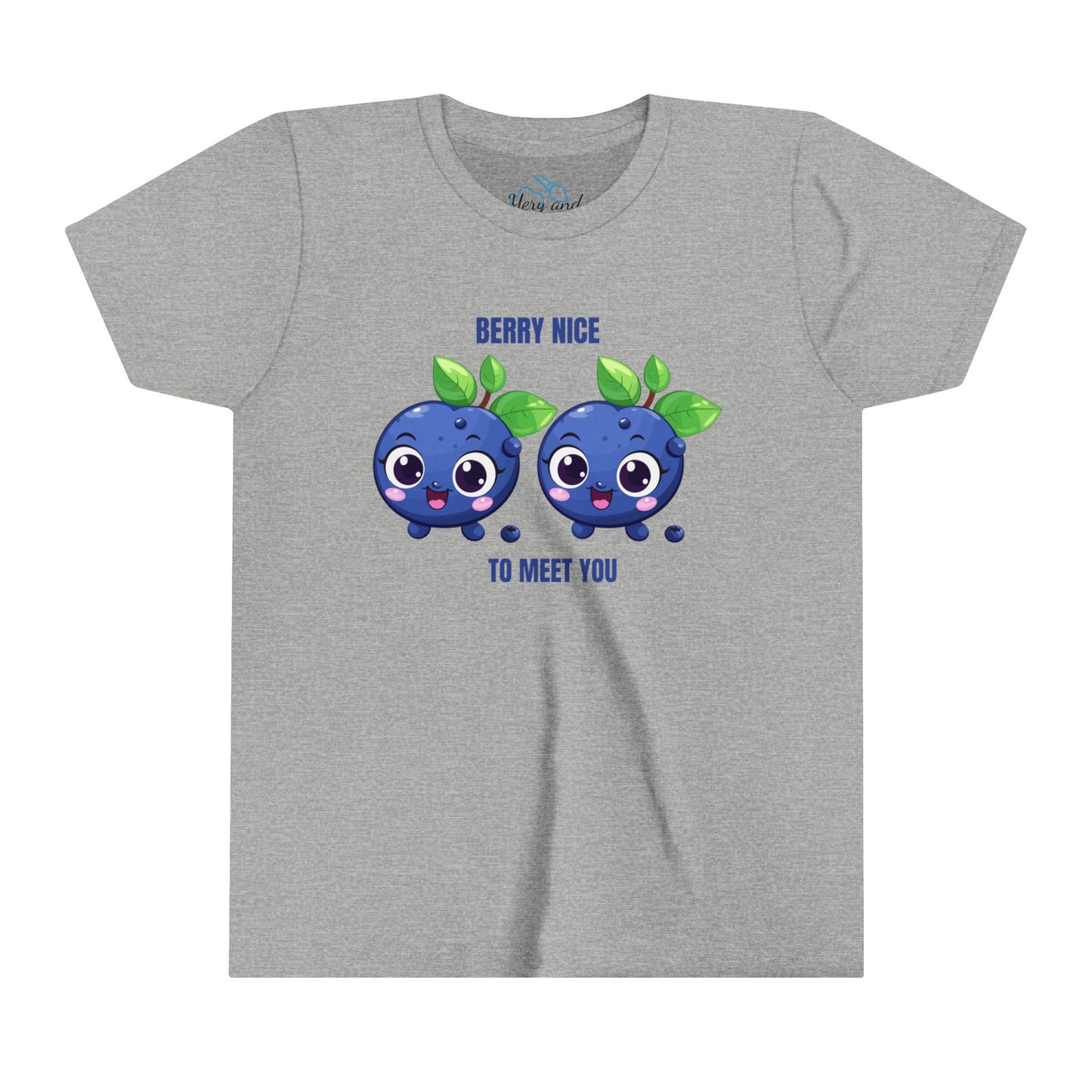 Berry Nice To Meet You- Youth Short Sleeve Tee